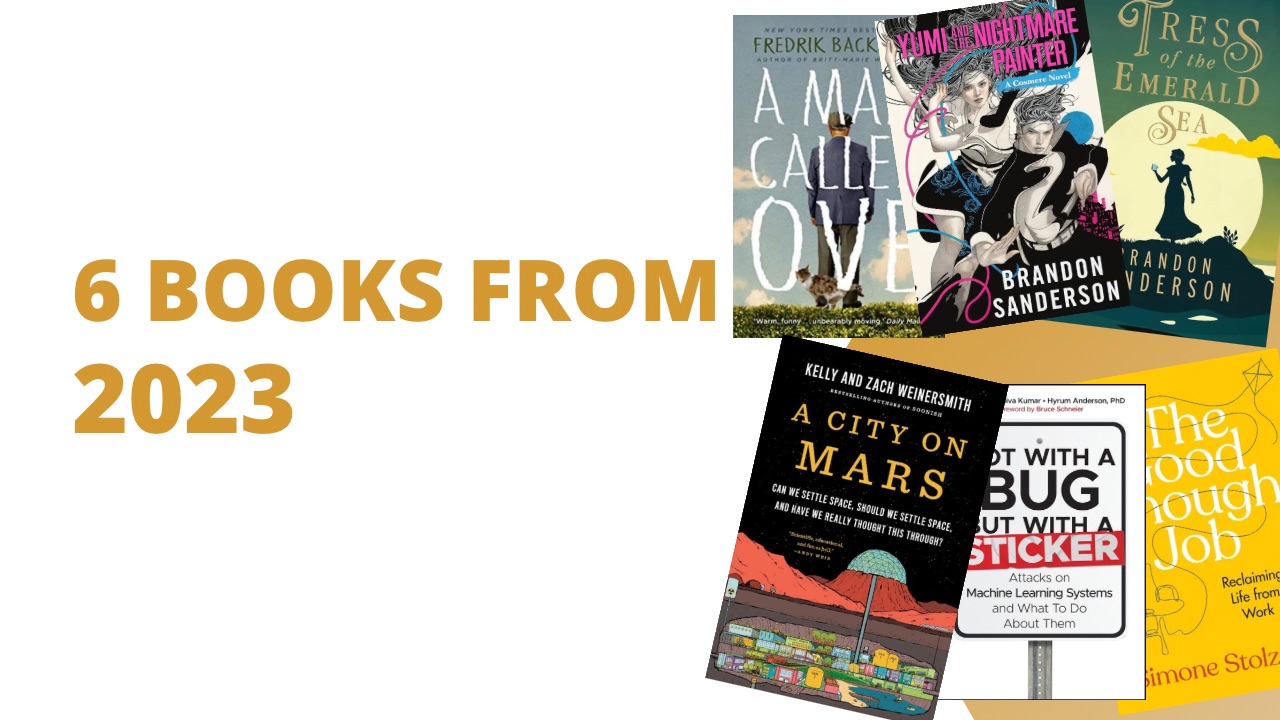 My Favourite 6 Books from 2023