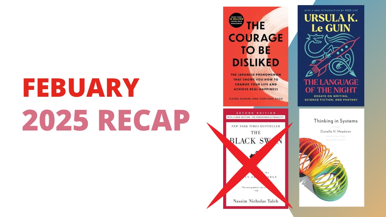 Feb 2025 Reading Recap