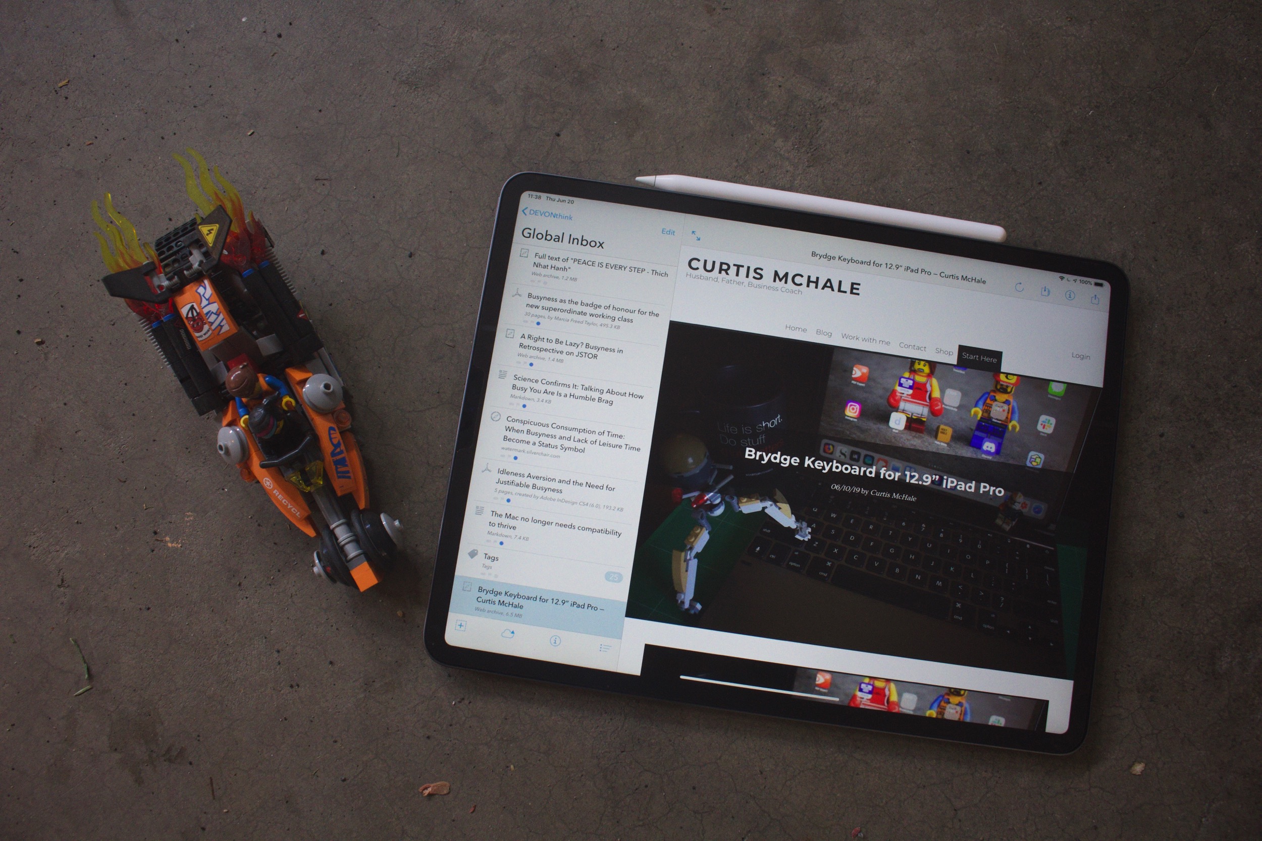 Capturing Content in DEVONthink to Go