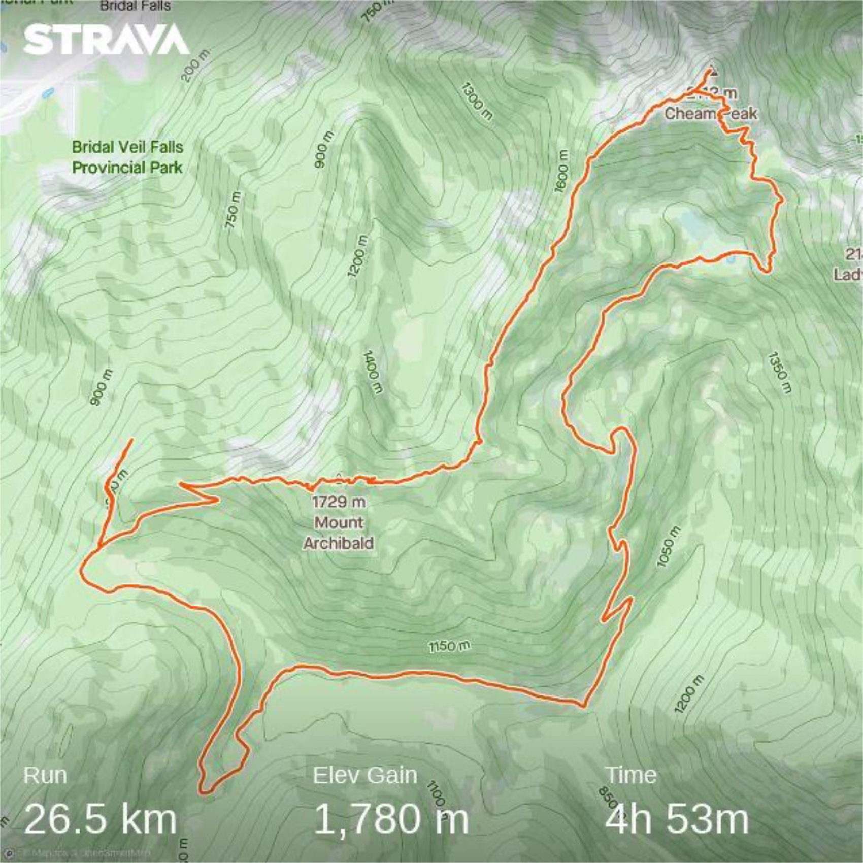 Low Visibility Archibald and West Cheam Ridge