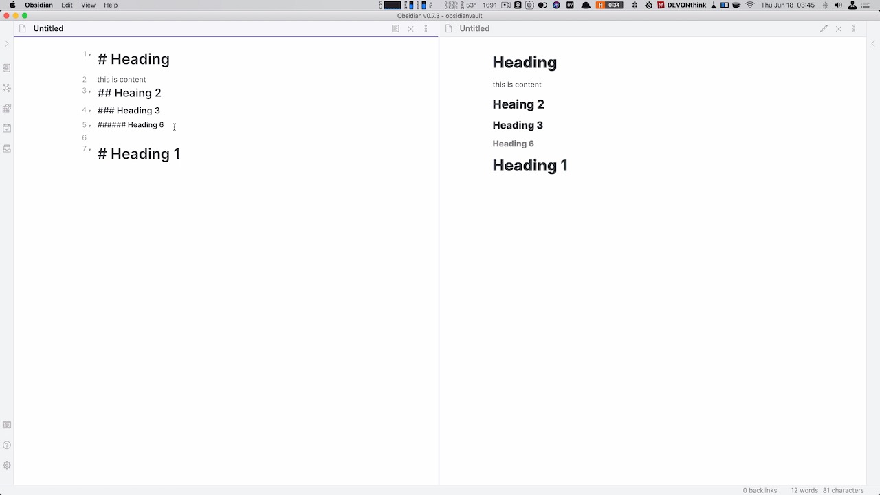 Introduction to Markdown - with some Obsidian Extras