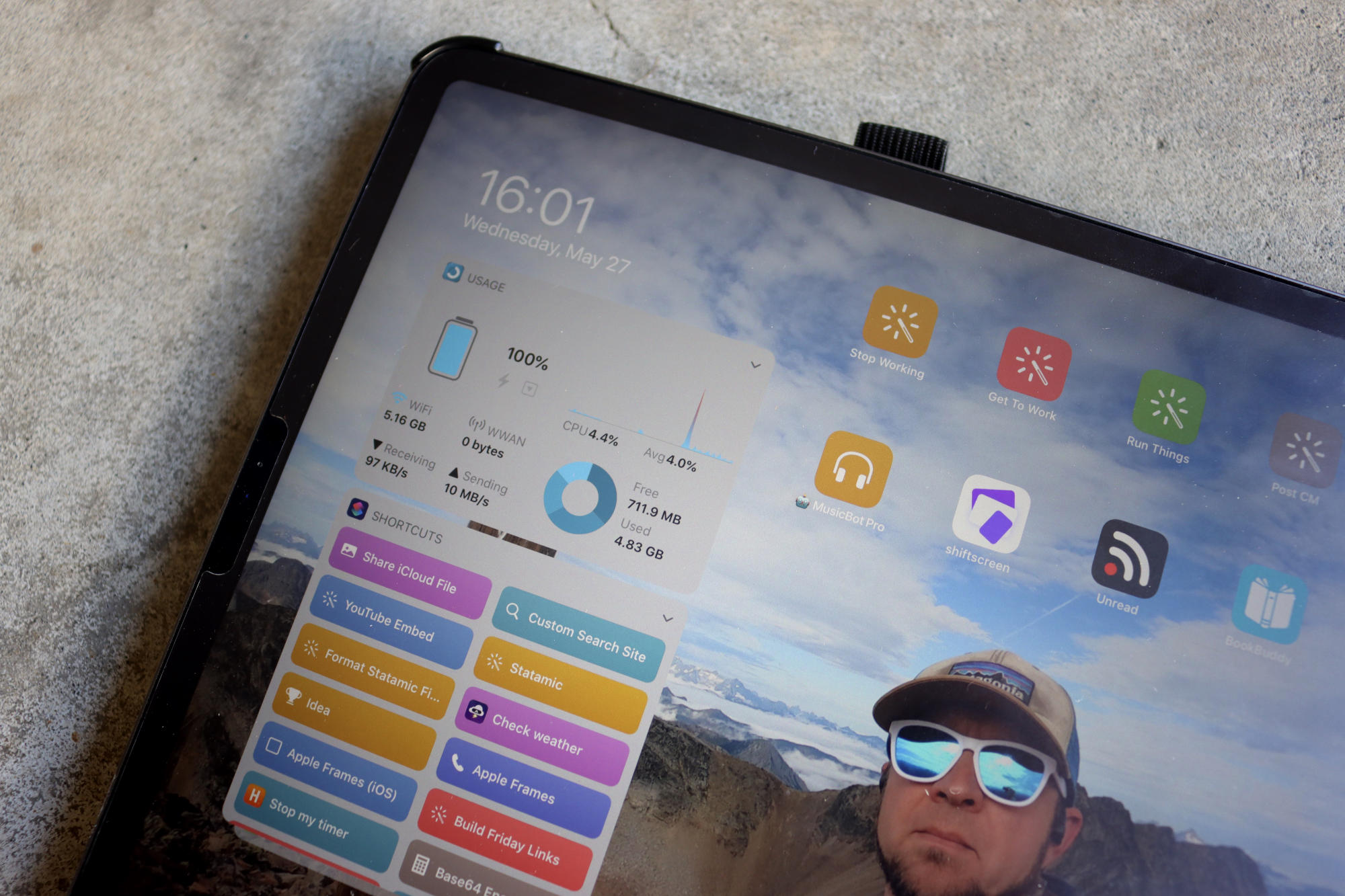 Usage - Monitor Your iPad