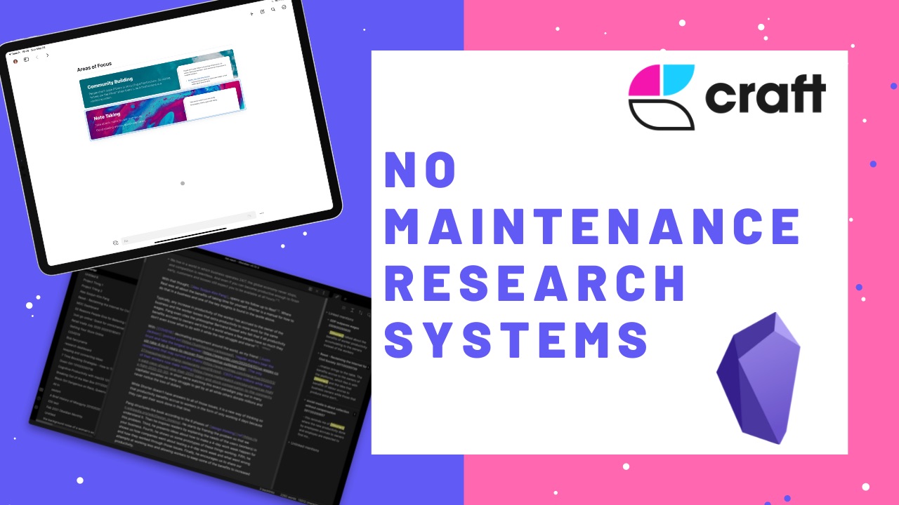 No Maintenance Research System?