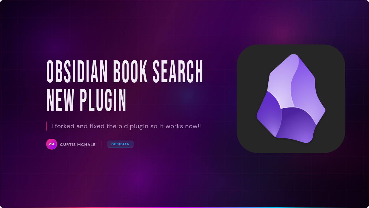 Announcing Obsidian Book Search Plus