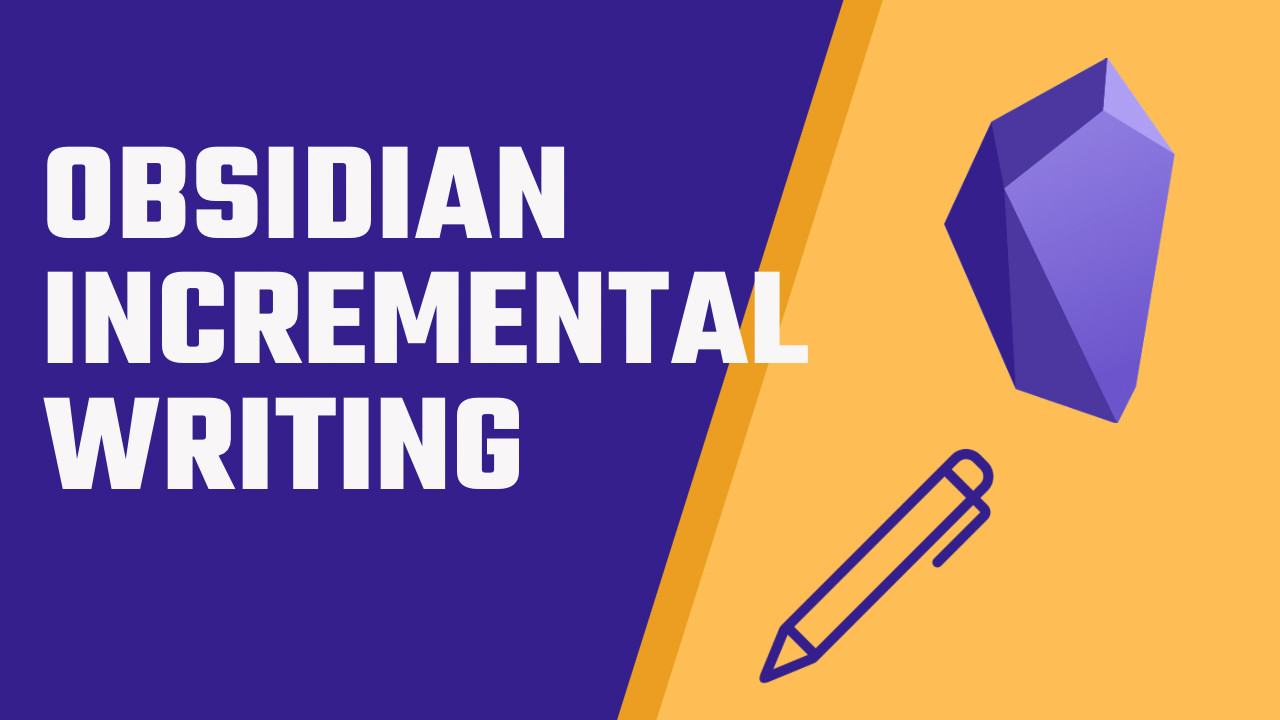 Obsidian Incremental Writing Plugin