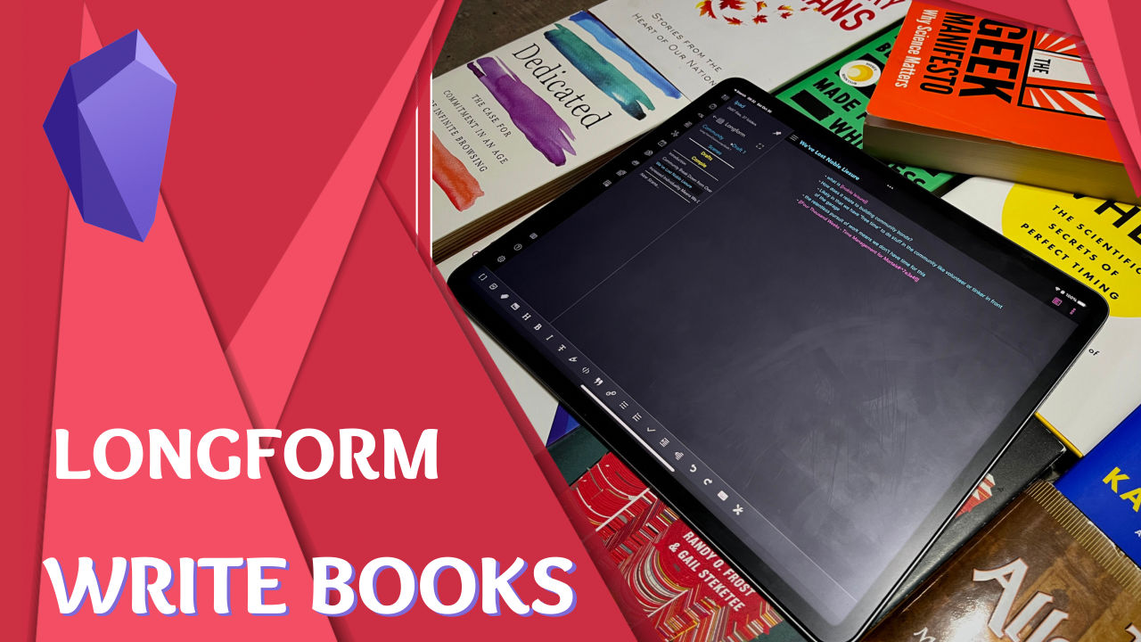 Obsidian Longform - A Scrivener Replacement?