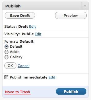 WordPress 3.1 and Post Formats