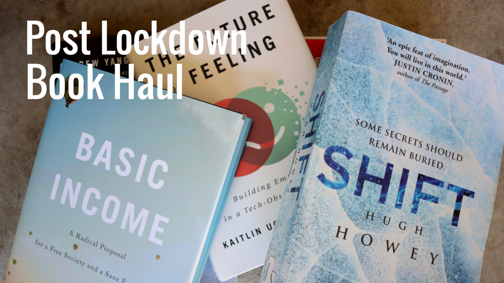 Post Lockdown Book Haul