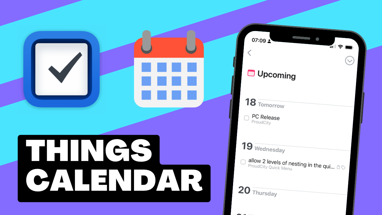Things 3 Calendar Integration