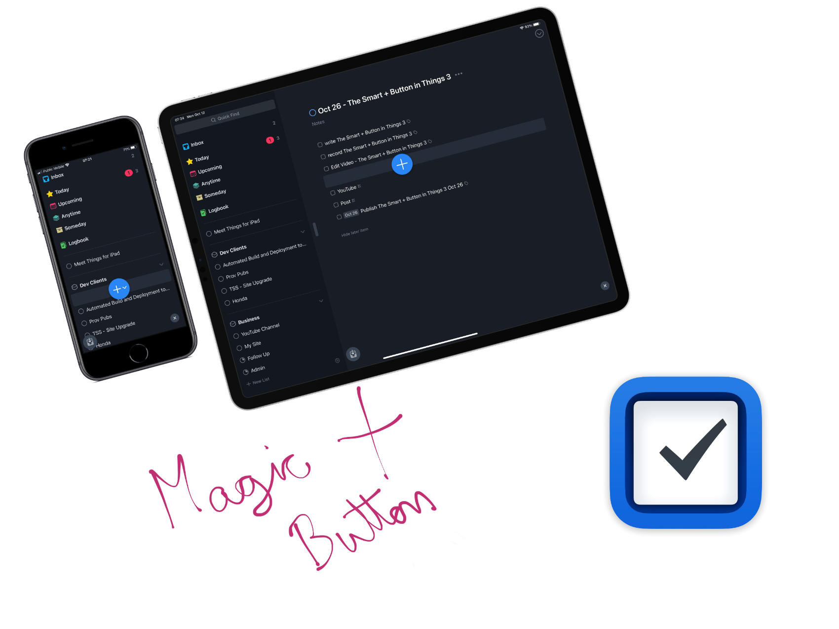 Magic + Button Things 3