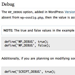 Building Good WordPress Themes - Error Logging
