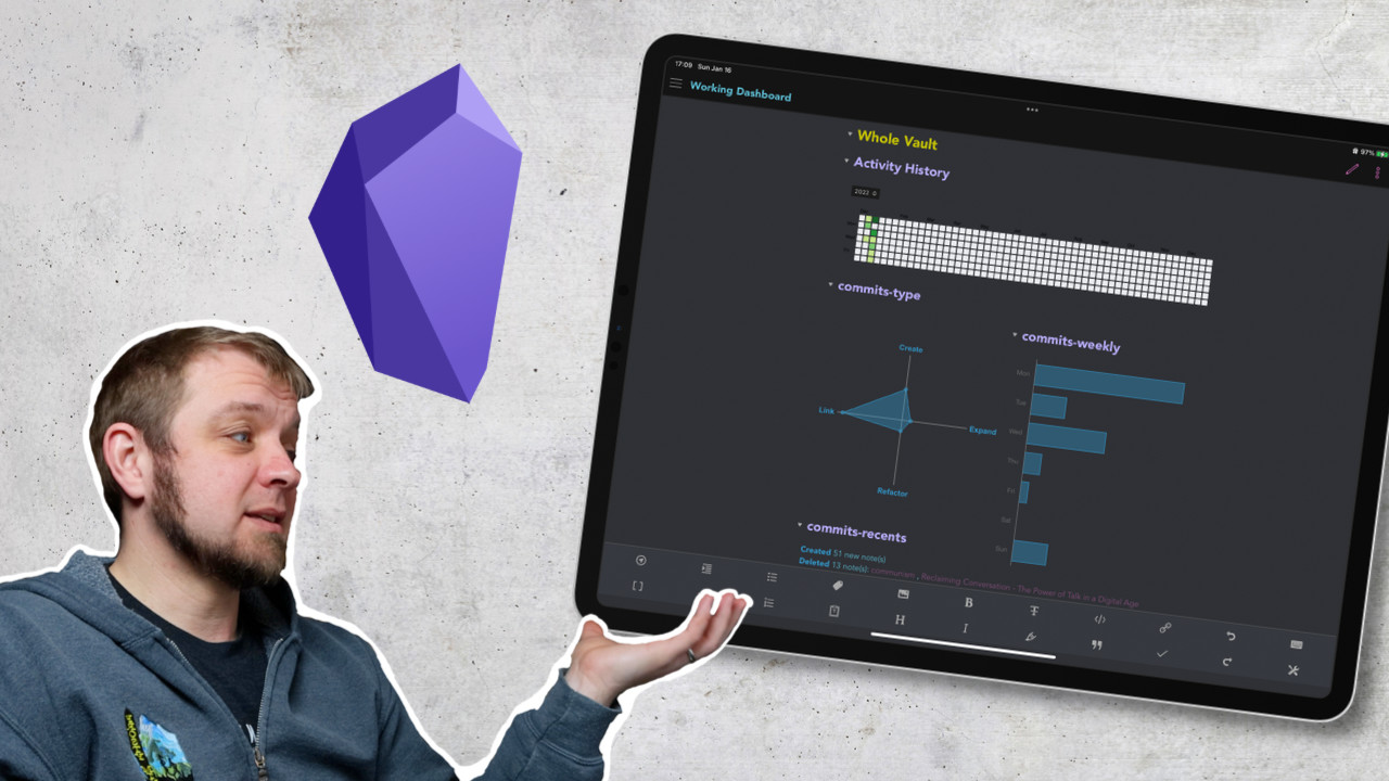 Track Writing Progress with Obsidian