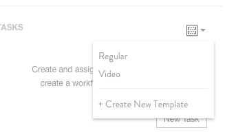 Task templates in CoSchedule