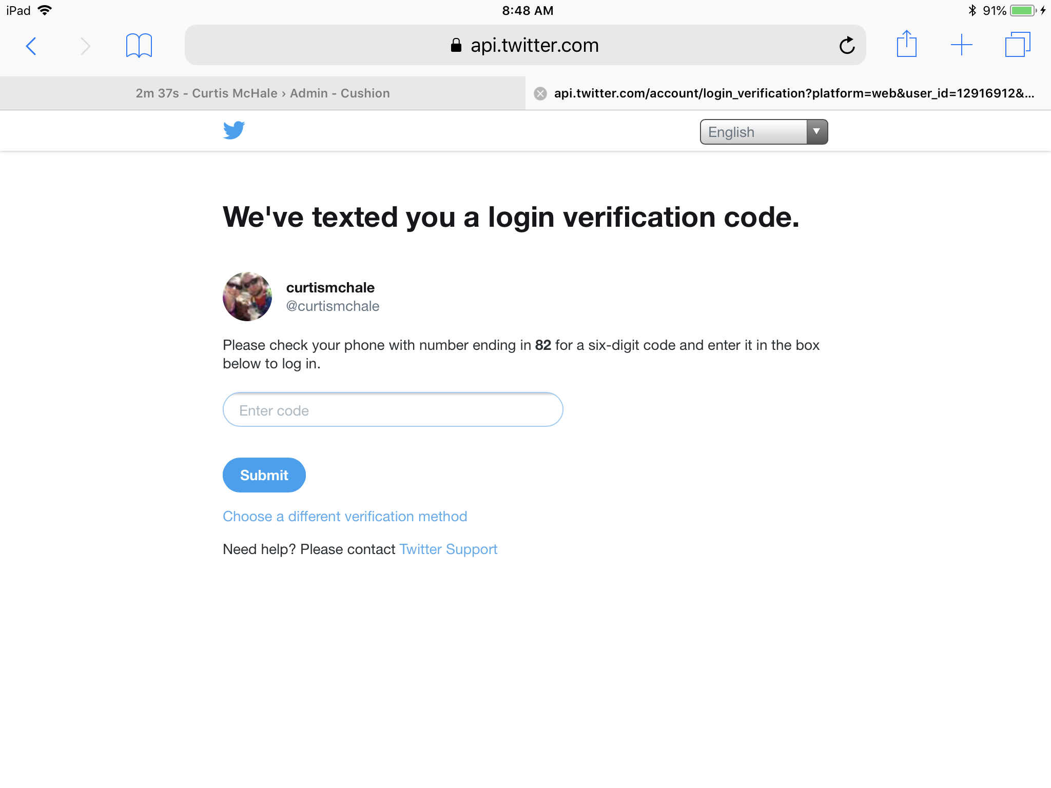 Twitter’s terrible 2 factor authentication choices