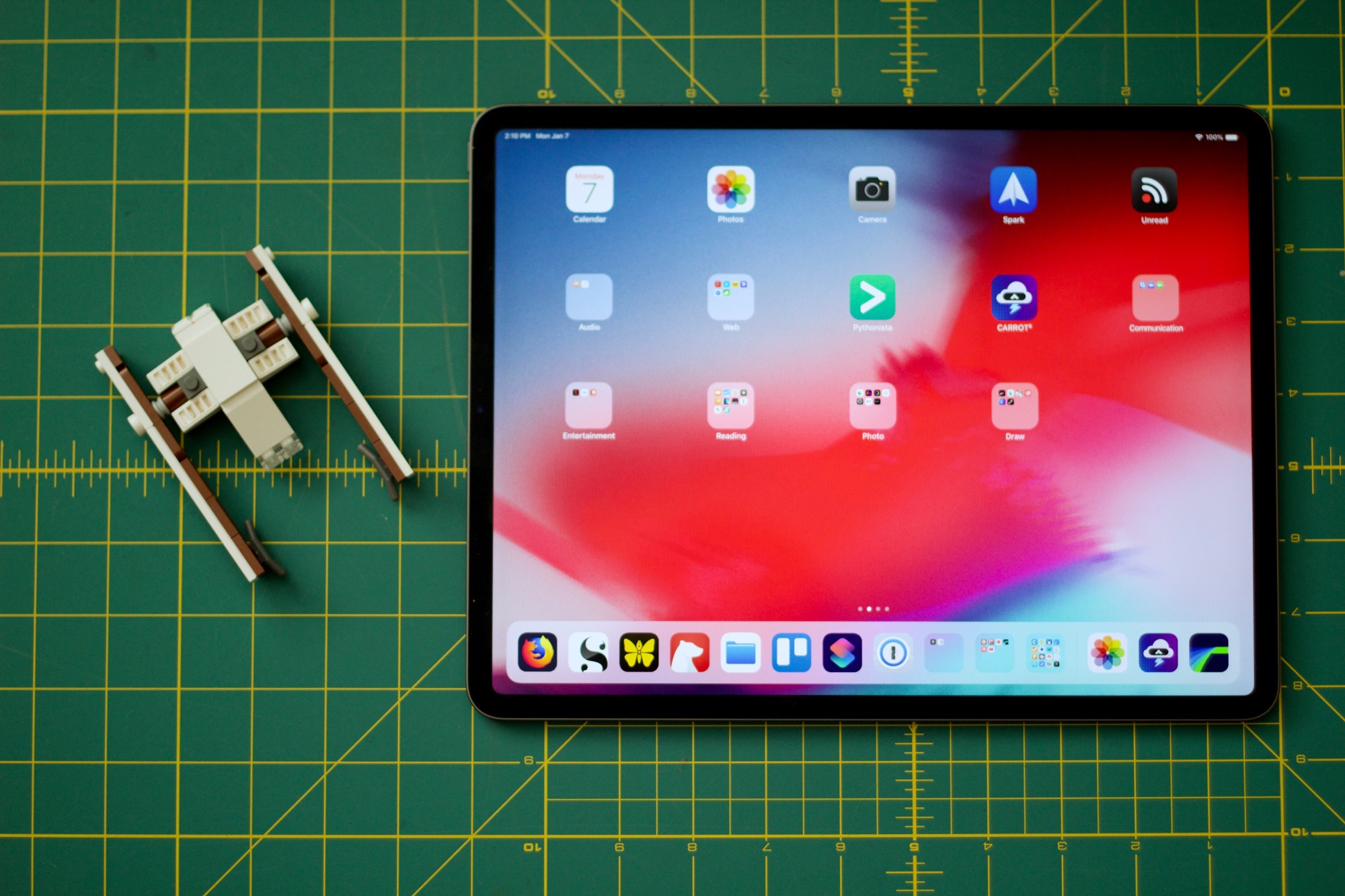 12.9 iPad Pro Homescreen 2019