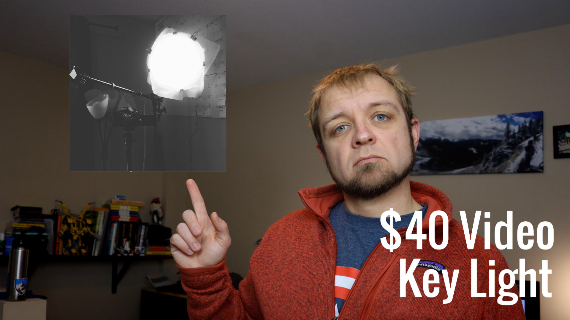 Make a $40 Video Key Light