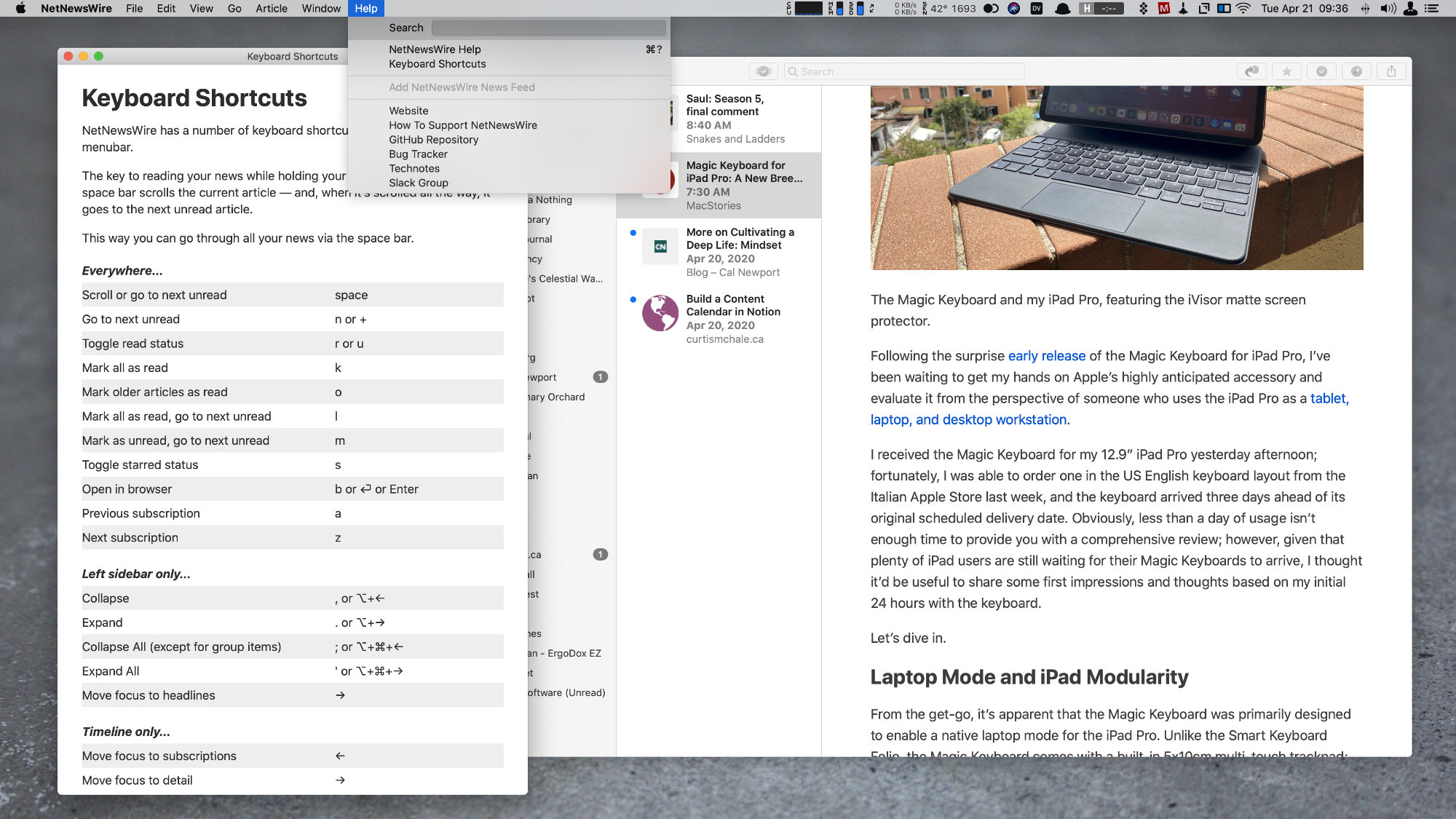 NetNewsWire for iOS and macOS Review