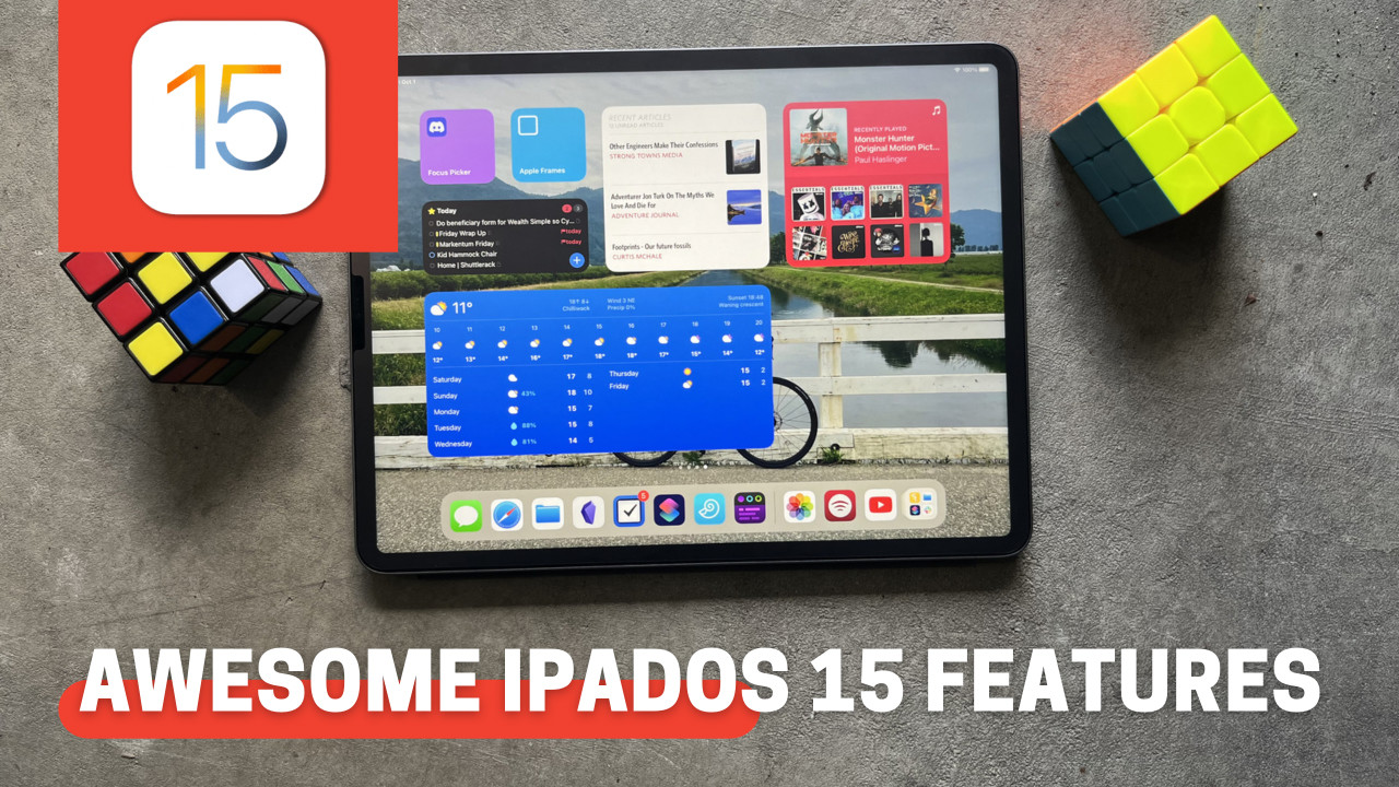 Awesome iPadOS 15 Features