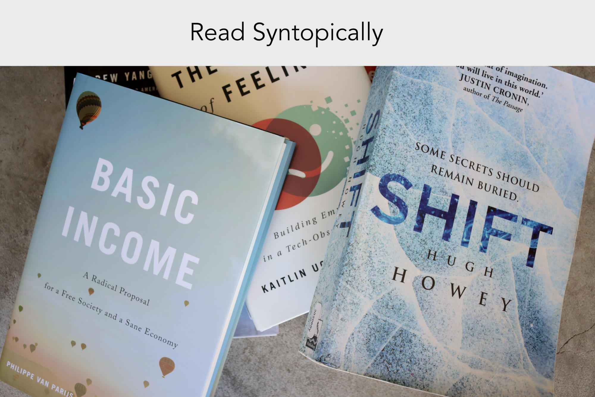 When Do You Read Syntopically