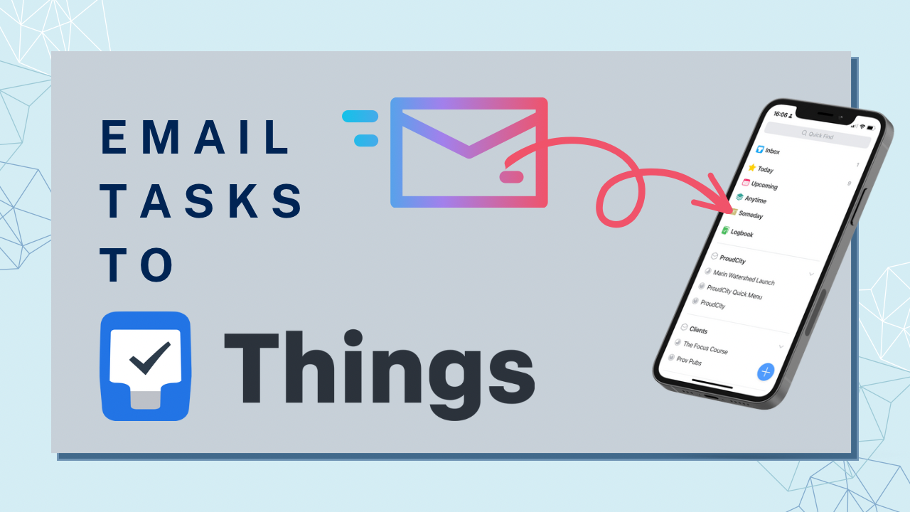 Email Tasks to Things 3