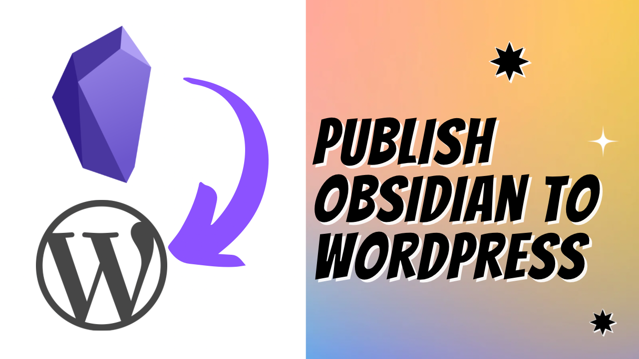 Publish from Obsidian to WordPress