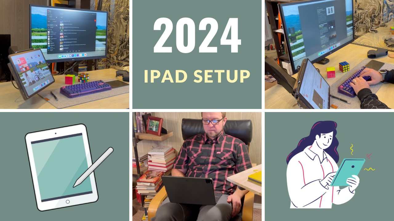 iPad Focused Desk Setup for 2024