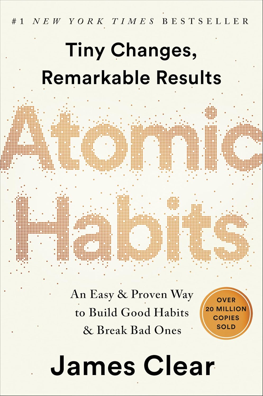 Atomic habits book cover