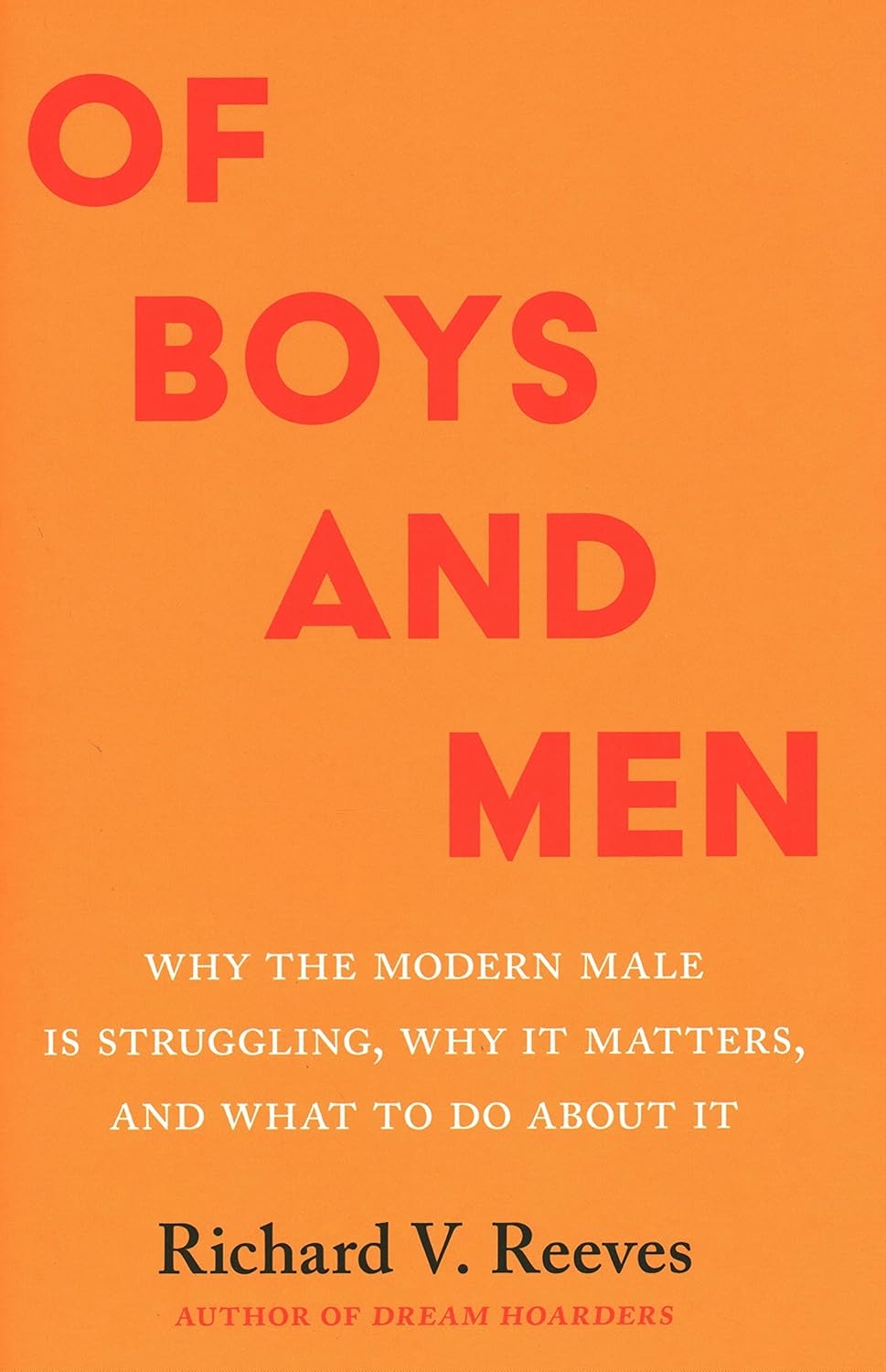 Of Boys and Men – Richard V Reeves